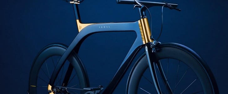19 units of the Akhal Sheen bike will be made, featuring 24K gold accents