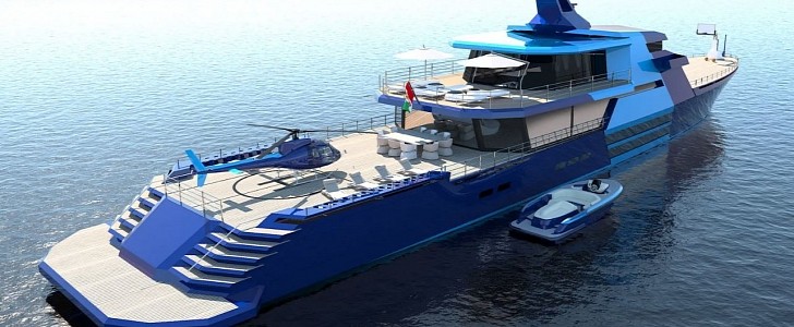 Extended Explorer is the Transformer of the sea thanks to an expanding stern