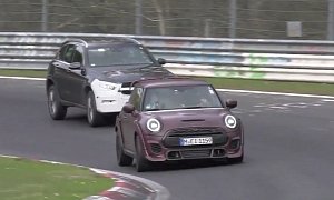 Extra-Wide Cooper JCW GP Spied at Nurburgring as Fastest MINI Ever
