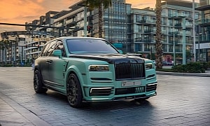 Extravagant Mansory Rolls-Royce Cullinan Wears the World's Most Expensive License Plate