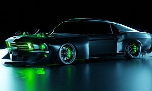 Extreme 1969 Ford Mustang Has a Twin Turbocharged Virtual “Boom Effect”