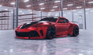 Extreme 2023 Toyota GR Supra ‘Sport’ Flaunts CGI Facelift and Flowing Widebody