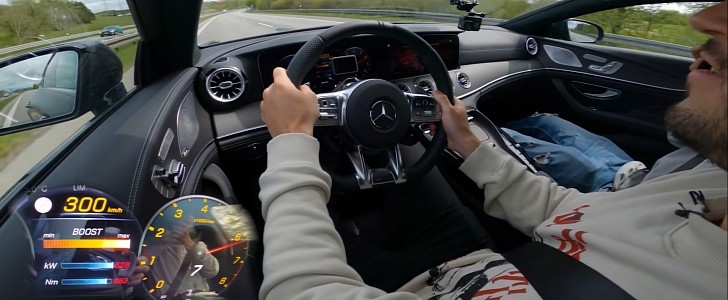 Mercedes-AMG GT 63 with extreme carbon fiber kit goes faulty during test drive on Daniel Abt