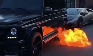 Dracarys: Extreme Mercedes-AMG G63 Spits Fire Like a Dragon