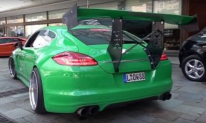 Extreme Porsche Panamera Hits Monaco, Easily Rivals Rauh-Welt Begriff 911s