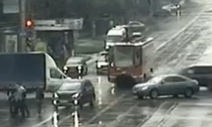Extreme Tram Accident in Russia