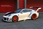 Extreme Tuned Porsche 911 Rendered