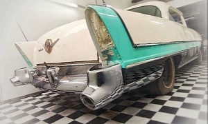 Extremely Rare 1956 Packard Caribbean Hard-Top Surfaces in Europe, Needs a Lifeline