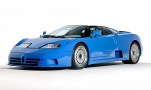 Extremely Rare Bugatti EB110 GT Prototype Flexes Its V12 Muscles at Amelia Island