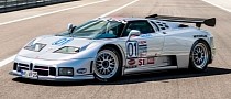 Extremely Rare, Race-Spec Bugatti EB 110 SC Returns to the Track After 25 Years