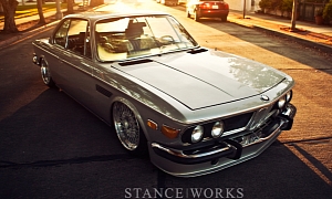 Eye Candy: 1971 BMW E9 Stanced to Perfection