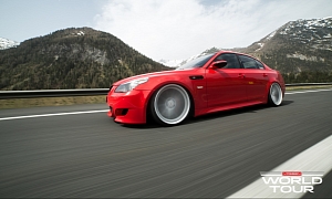Eye Candy E60 M5 Puts on a Show at Wothersee