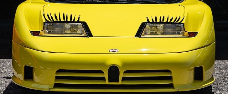 Eye Lashes Bugatti EB110
