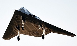F-117 Nighthawk Comes Out to Play, Looks as Weird as Ever