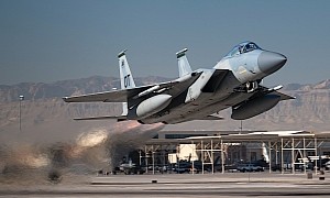 F-15C Eagle Hot Takeoff Marks the End of an Era
