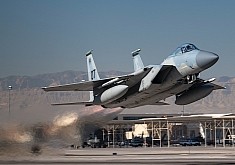 F-15C Eagle Hot Takeoff Marks the End of an Era
