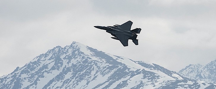 F-15EX Eagle II over Alaska