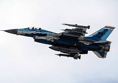F-16 Fighting Falcon Flaunts Russian Fighter Jet Paint Scheme, Used to Playing the Bad Guy