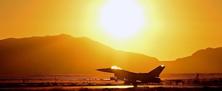 F-16 Fighting Falcon at the Holloman Air Force Base