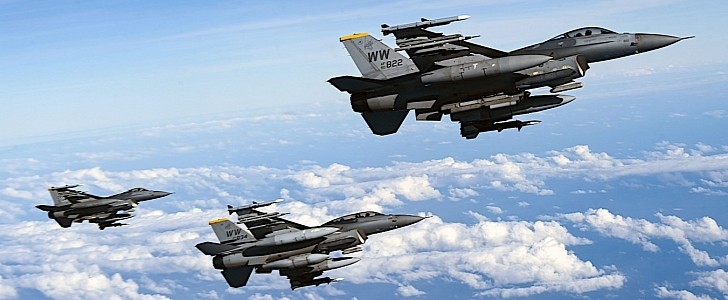 F-16 Fighting Falcons at Cope North 22