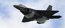 F-22 Raptor Flies So Fast It Gets Two Vapor Tutus Around Its Waist