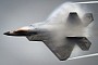 F-22 Raptor Is a Misty Blur of Metal, Air Stands No Chance