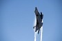 F-22 Raptor Pulls High Gs, Looks Cool Doing It