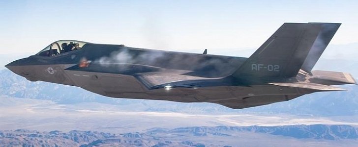 F-35 Conducts First Aerial Firing with 25mm Gun