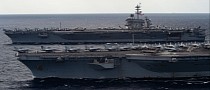 F-35 Fighter Jet Crash-Lands on USS Carl Vinson, Skids Off the Deck and Is Lost at Sea