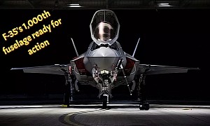 F-35 Lightning II Rear Fuselage Number 1,000 Rolls Off the Line, F-16 Feels the Heat