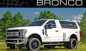 F-350 Super Duty Morphs Into the Dually Ford Bronco SUV We Didn't Know We Need