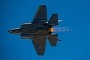 F-35A Lightning ll Banks to Reveal Underside and Afterburner