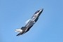 F-35A Lightning ll Demos Almost Vertical Flight Over Washington