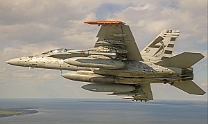 F/A-18 Super Hornet Launches Long-Range Anti-Radiation Missile in Live-Fire Test