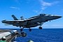 F/A-18 Super Hornets Put On an Aircraft Carrier Show Before Top Gun: Maverick Premiere