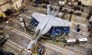 F/A-18E Super Hornet Gets Wing Tortured by NASA