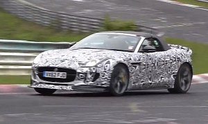 F-Type R Roadster Prototype Will Give You a Jaguar Eargasm