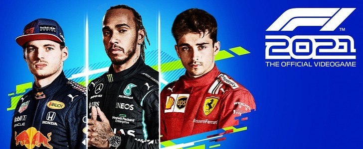 F1 2021 title screen