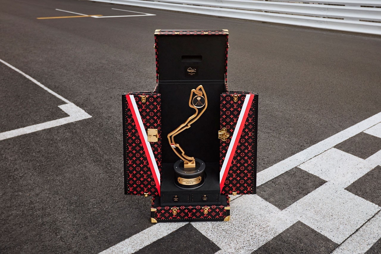 El trofeo del Grand Prix de Mónaco de F1 viaja en Louis Vuitton, ICON