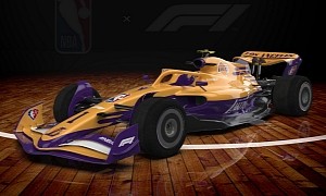 F1 Teams Up With the National Basketball Association for Exclusive NBA-branded Liveries