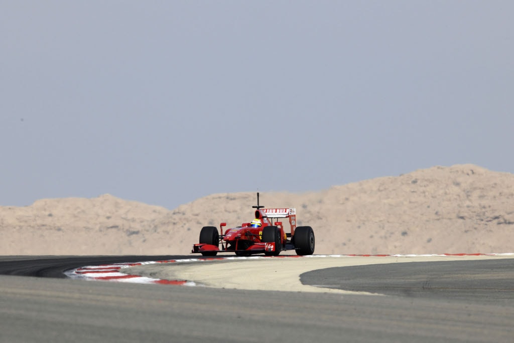 Bahrain testing last year