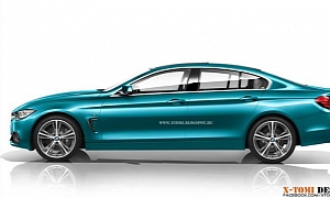 F36 BMW 4 Series Gran Coupe Rendering