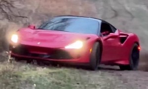 F8 Owner Doesn't Care What Ferrari Says, Uses Supercar Off-Road, Tags Them in the Video