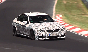 F80 BMW M3 Is Furiously Tested on the Nurburgring