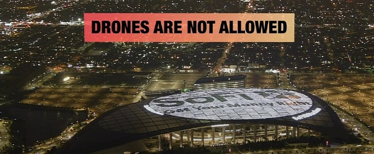 FAA Declares the SoFi Stadium Area a No Drone Zone on Super Bowl Day