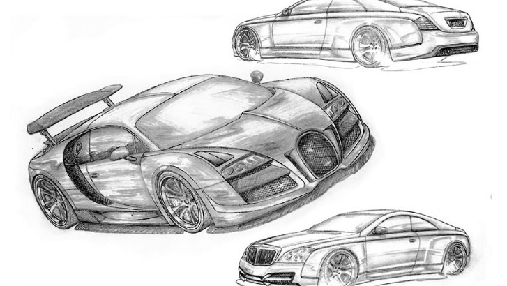FAB Design Bugatti Veyron and Maybach Coupe