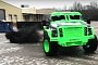 Fab Fours Krypton Ford F-350 Truck Performs Donuts with 40-inch Tires