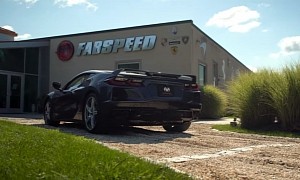 Fabspeed C8 Corvette With Kooks Exhaust Headers Sounds Like It Means Business