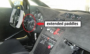 Fabspeed Working on Super Trofeo-Style Lamborghini Gallardo e-gear Paddle Extensions