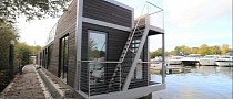 Fabulous Two-Bedroom Houseboat Offers Ultra-Modern Living on the Water
